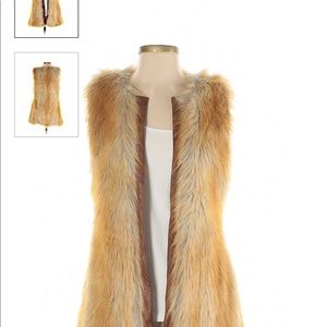 Sanctuary Clothing Faux Fur vest